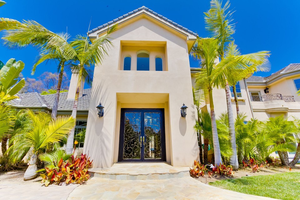 grand front door entrance