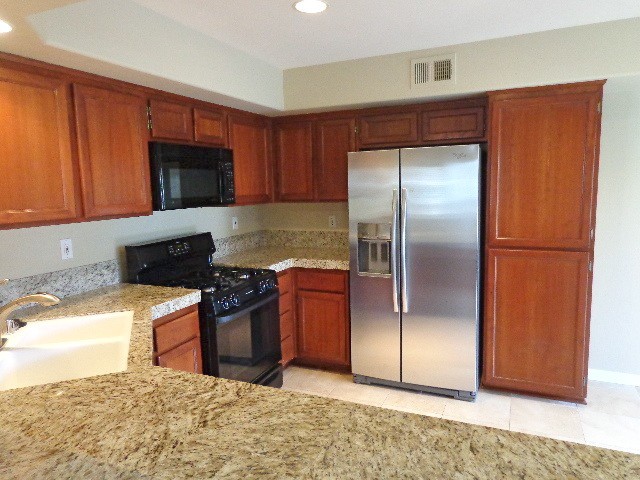 new stainless steel refrigerator