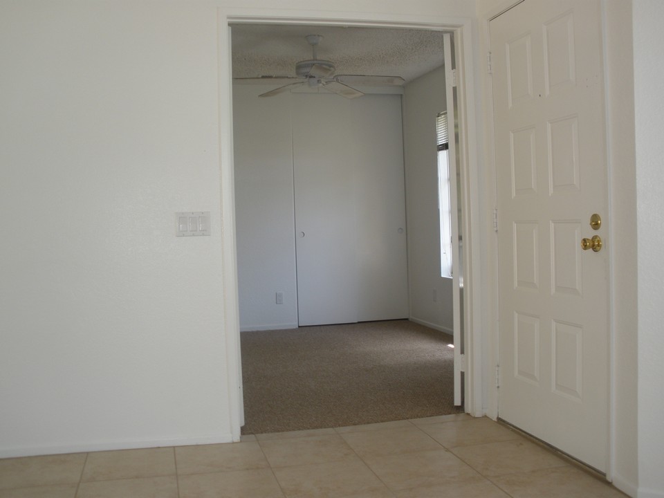 bedroom 3 adjacent to entry/living room - could also make a great home office or den