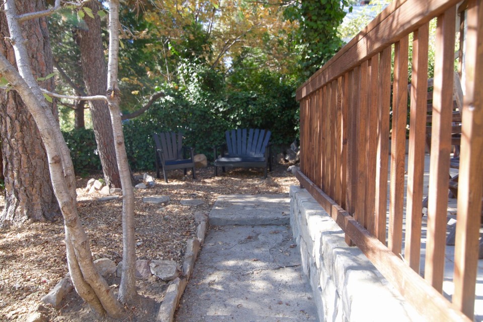 walkway toward the front porch and front door